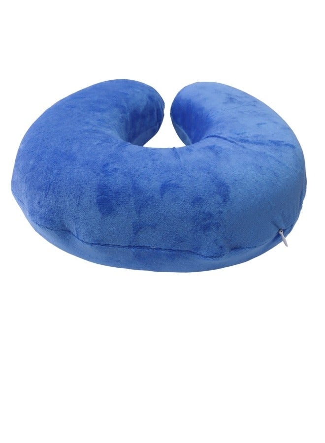 SMART HOME Soft Adjustable Neck Pillow, Head Support Travel Pillow, U Shape Travel Pillow for Travel Car Home Office Memory Foam Travel Neck Pillow 23X23X12CM - Image 2