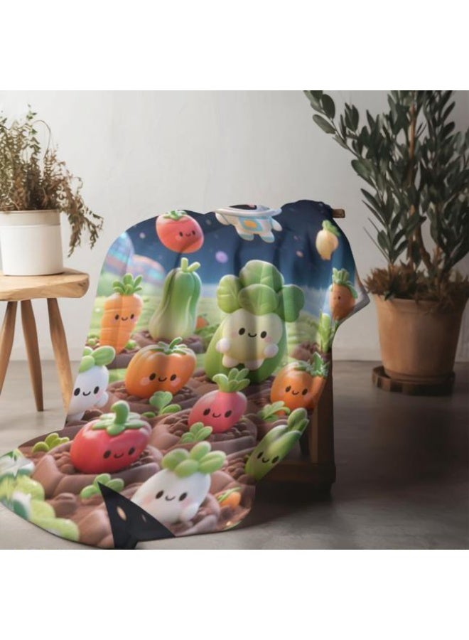 عام بطانية رقيقة من الفانيلا الكرتونية للأطفال والرضع (دافئة ومريحة، ومناسبة للنوم والألعاب) 70 سم * 100 سم - Image 4