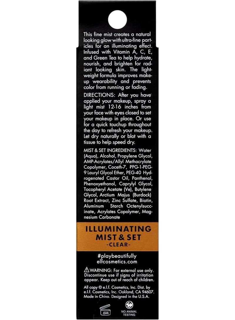 elf Illuminating Mist & Set Spray,60ml - Image 3