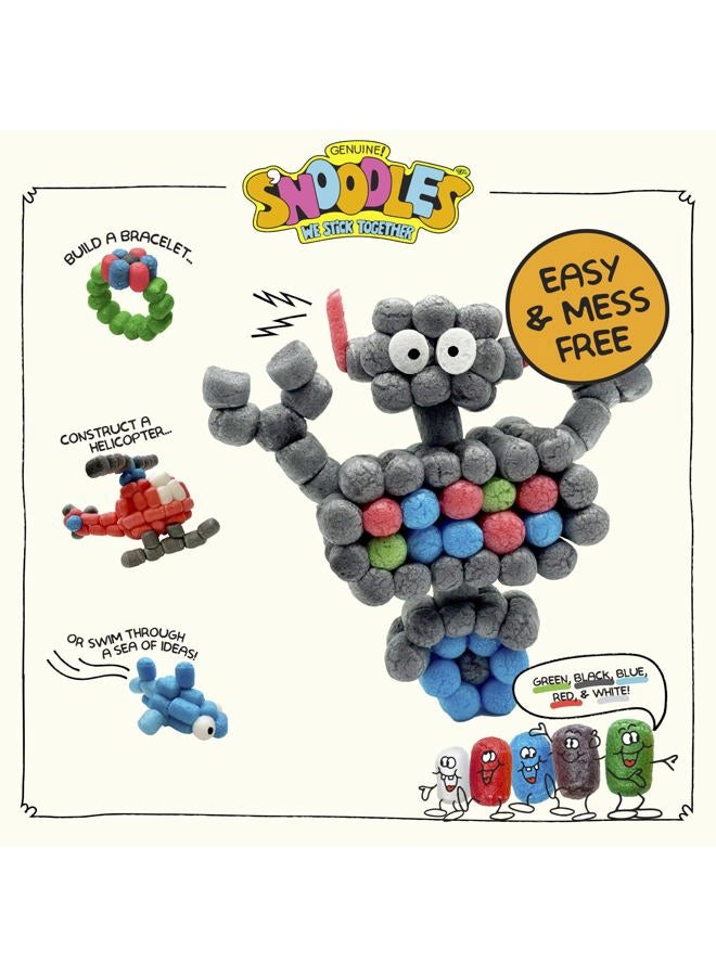 Schylling S'Noodles - Creative Building Craft Kit - Just Add Water - Ages 4 and Up - One Kit - Image 4