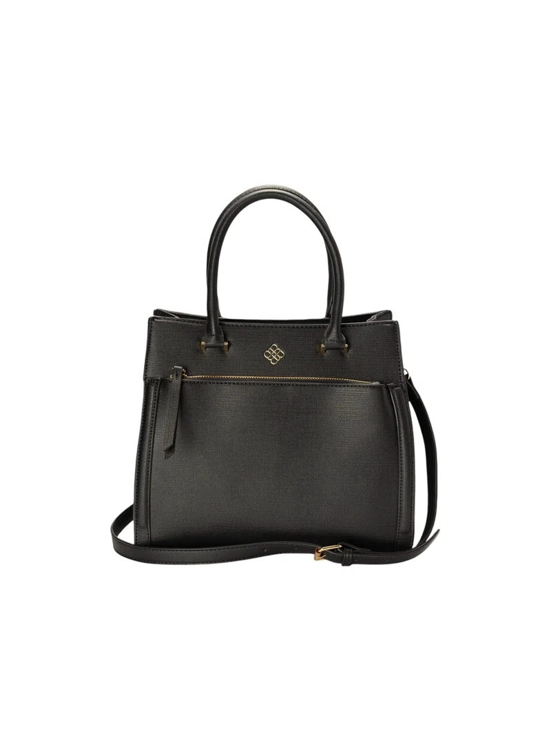 Bata Textured Top Handle Bag