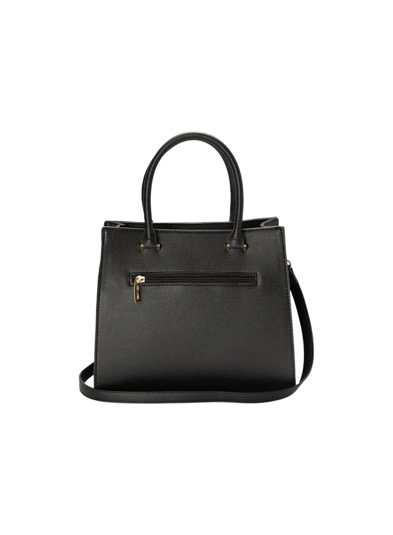 Bata Textured Top Handle Bag