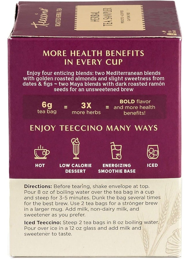 Teeccino Roasted Herbal Tea Sampler Pack - Image 4