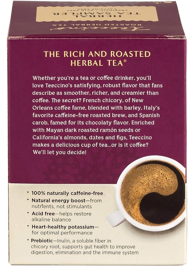 Teeccino Roasted Herbal Tea Sampler Pack - Image 3