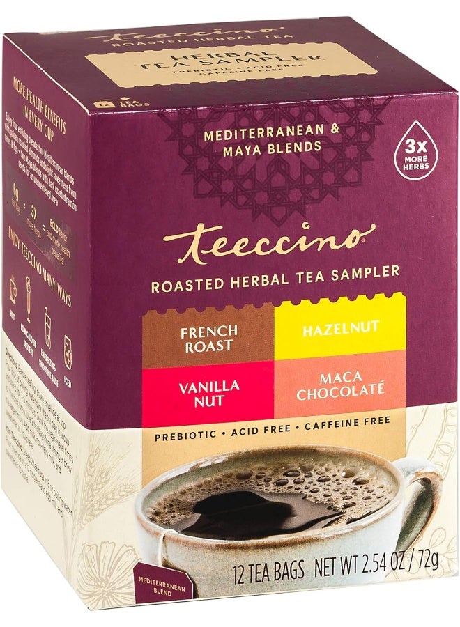 Teeccino Roasted Herbal Tea Sampler Pack - Image 1