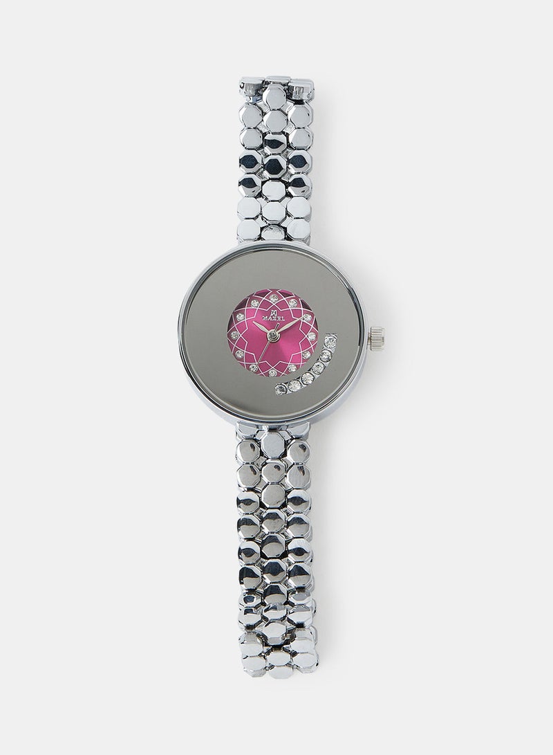 Maxel Classic Quartz Ladies Analog Wrist Watch MX186 - 28mm - Image 1