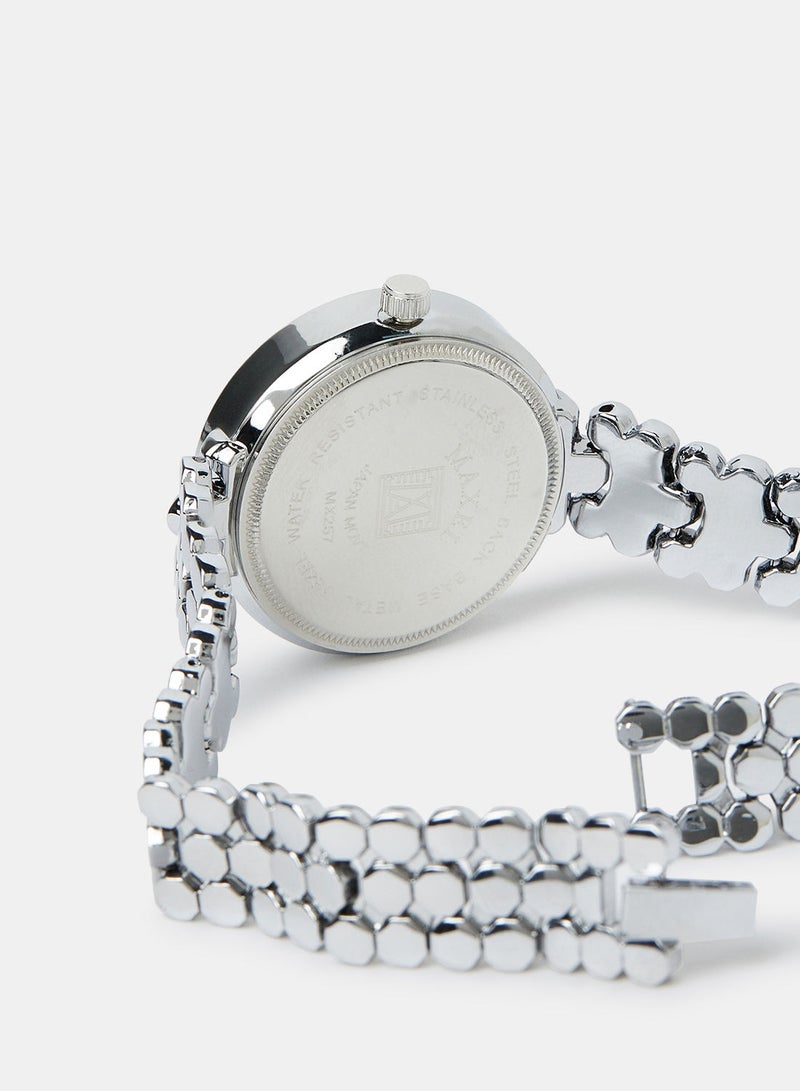 Maxel Classic Quartz Ladies Analog Wrist Watch MX186 - 28mm - Image 4