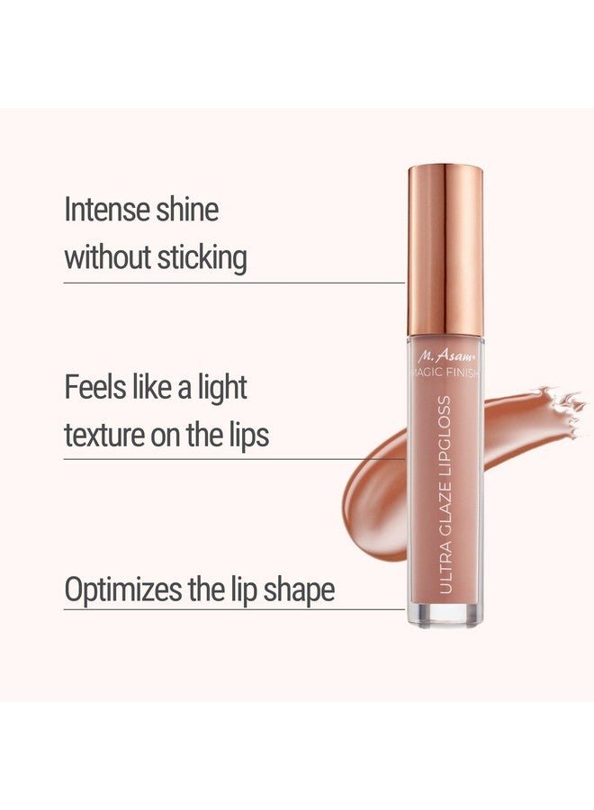 M.Asam Magic Finish Ultra Glaze Lip Gloss Cream Cashmere (0.13 Fl Oz) - Lip Plumper For Supple Lips With Intensive Shine, Lip Care With Hyaluronic Acid & Peptide, Delicate Vanilla Aroma, Vegan - Image 2
