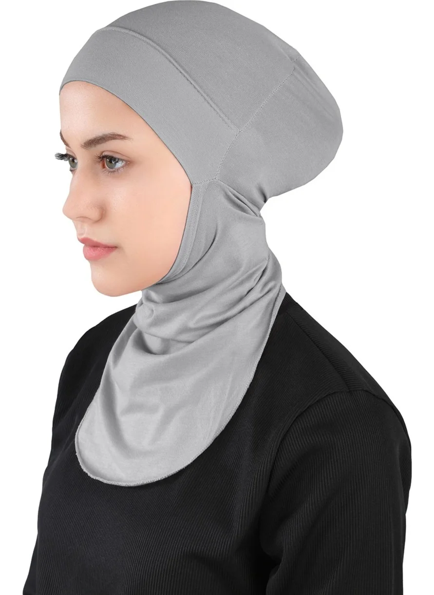 Ecardin Small Hijab Bonnet - St 225 Dark Grey