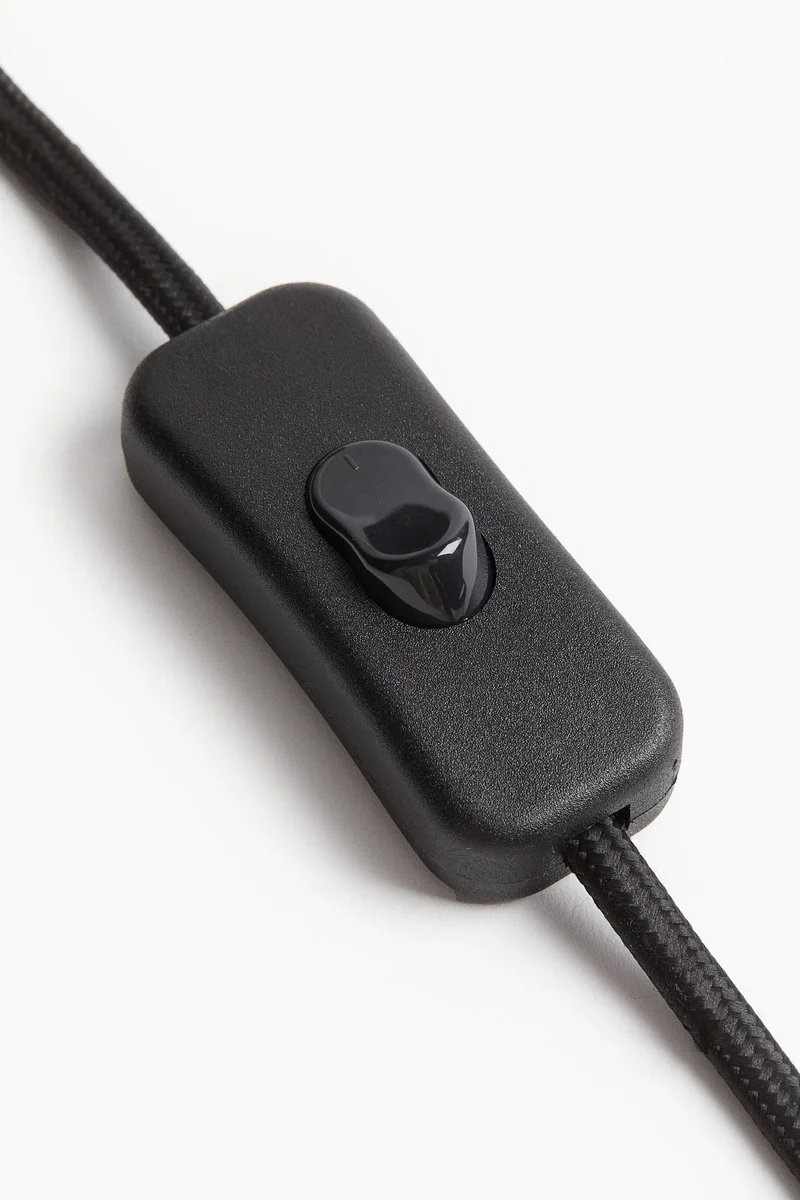 H&M Glass table lamp