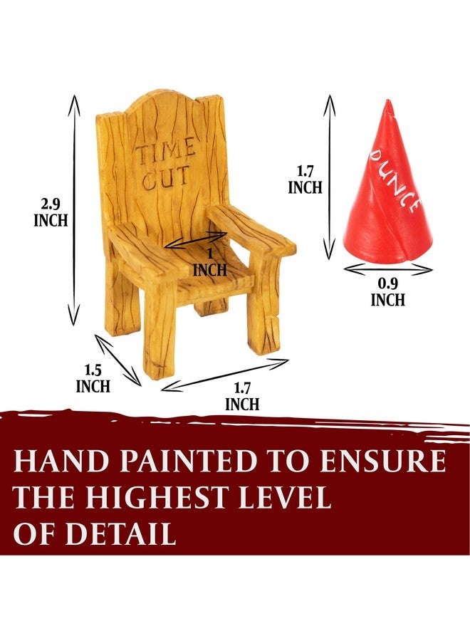 لينكس LYNX DND Dice Jail - Time Out Chair & Dunce Hat تعاقب سيئا في إكسسوارات / هدية من العار للأبراج المحصنة والتنانين. غطاء مصغر يعمل على جميع أشكال الأبعاد والأبعاد D20 و D10 و D8 و D6 و D4 - Image 4