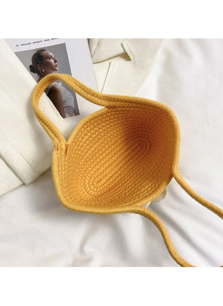 KUYING - New Handmade Woven Bag Flower Bag - Image 1
