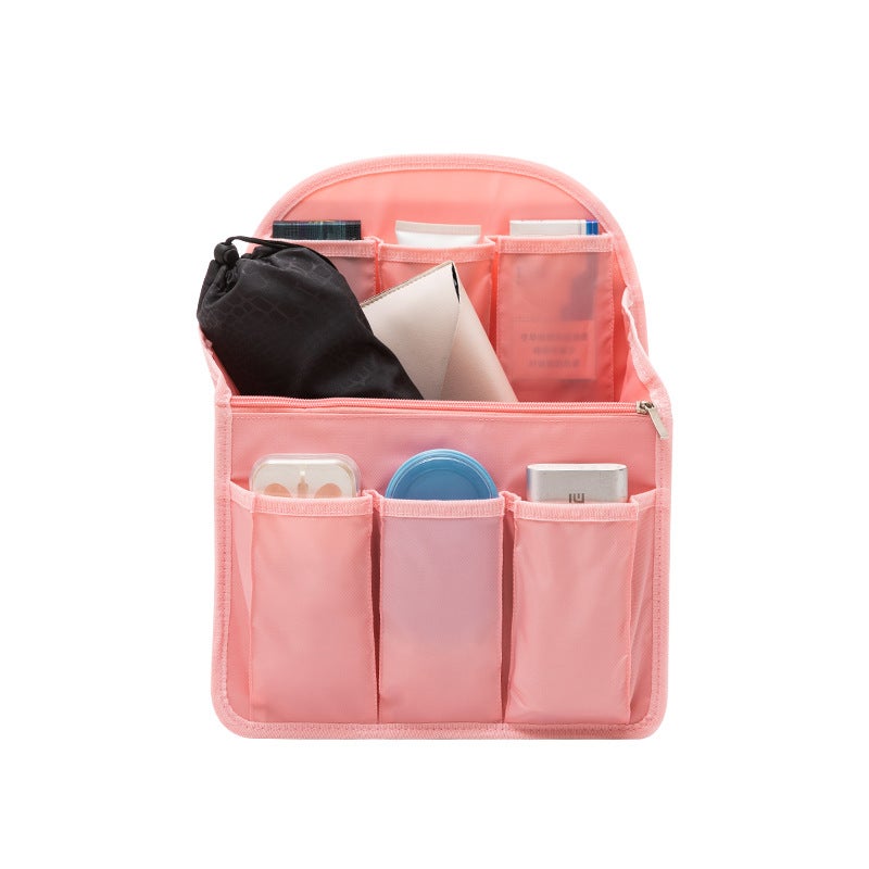 Large Capacity Travel Backpack Organizer Cherry powder A Extra Large