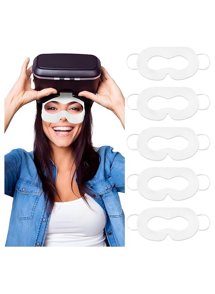 PROMASS 50Pcs Disposable VR Sweat Masks, Breathable Cover Eye Mask for Oculus Quest 3, Quest 2 & Apple Vision Pro, Hygienic Face Guards for Active Gaming  - Image 1