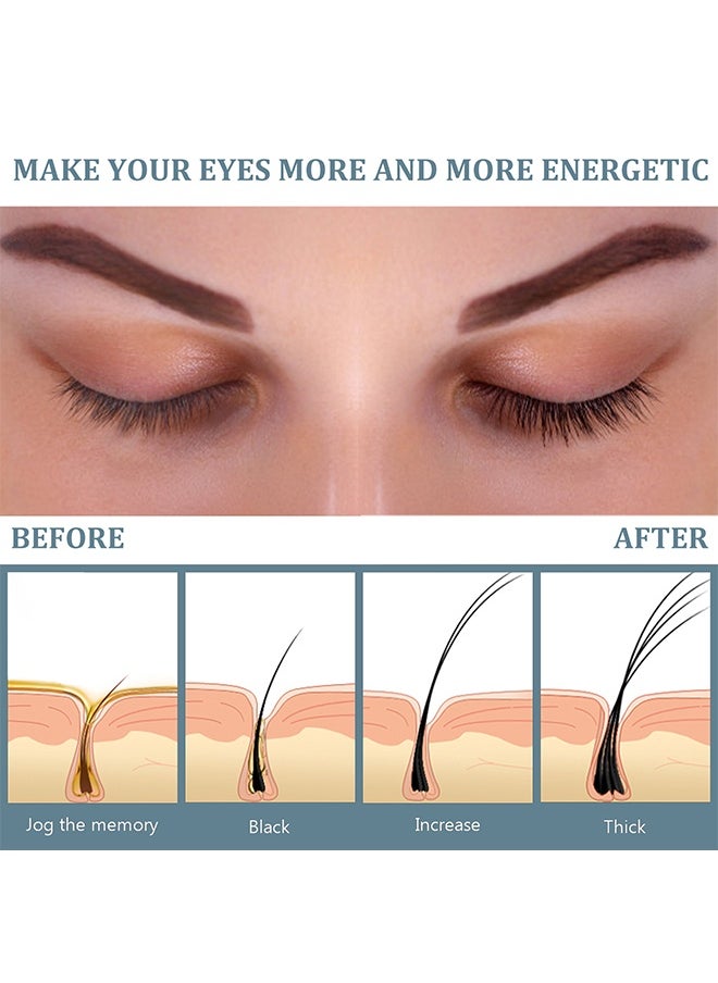 EELHOE Eyelash Enhancer - Fuller And Longer Looking Lashes Lash Enhancing Serum For Natural Lashes Or Lash Extensions & Brows, Vegan & Cruelty-free  - Image 5
