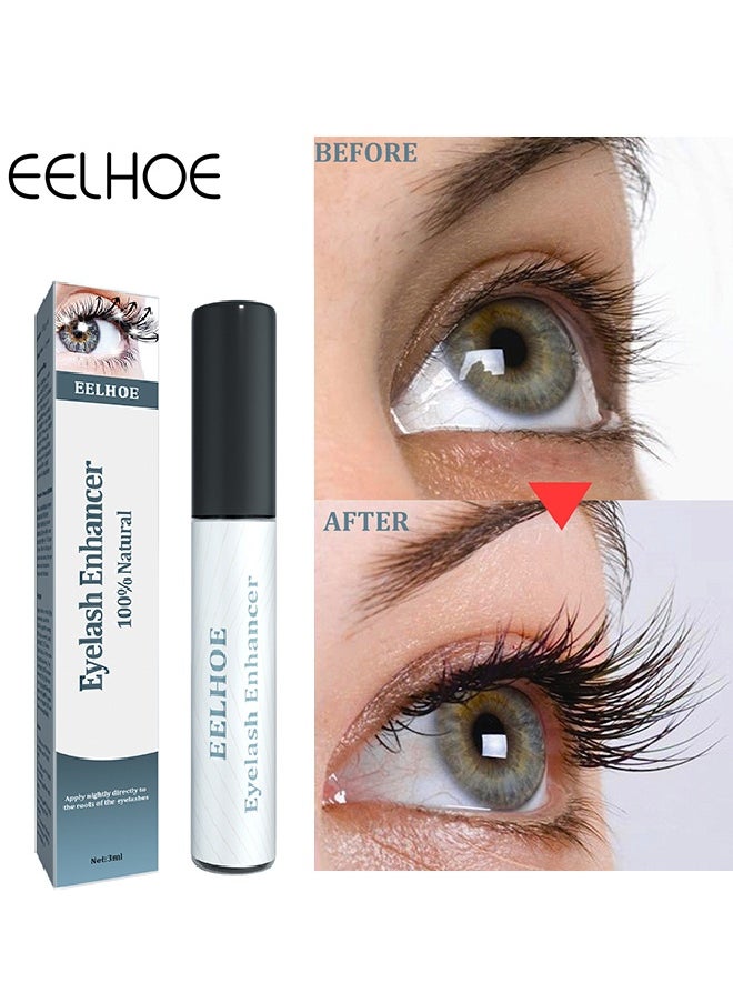 EELHOE Eyelash Enhancer - Fuller And Longer Looking Lashes Lash Enhancing Serum For Natural Lashes Or Lash Extensions & Brows, Vegan & Cruelty-free  - Image 1