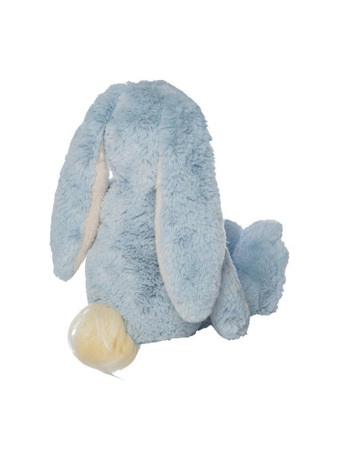 Manhattan Toy Manhattan Toy River The Blue & Light Apricot Snuggle Bunnies 12" Stuffed Animal with Embroidered Accents - Image 5