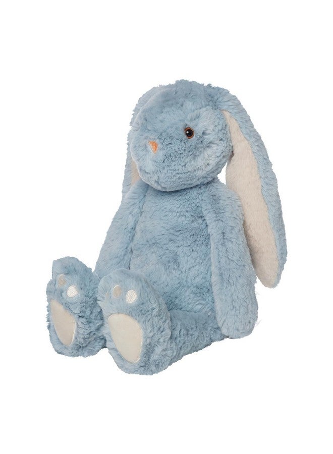 Manhattan Toy Manhattan Toy River The Blue & Light Apricot Snuggle Bunnies 12" Stuffed Animal with Embroidered Accents - Image 2