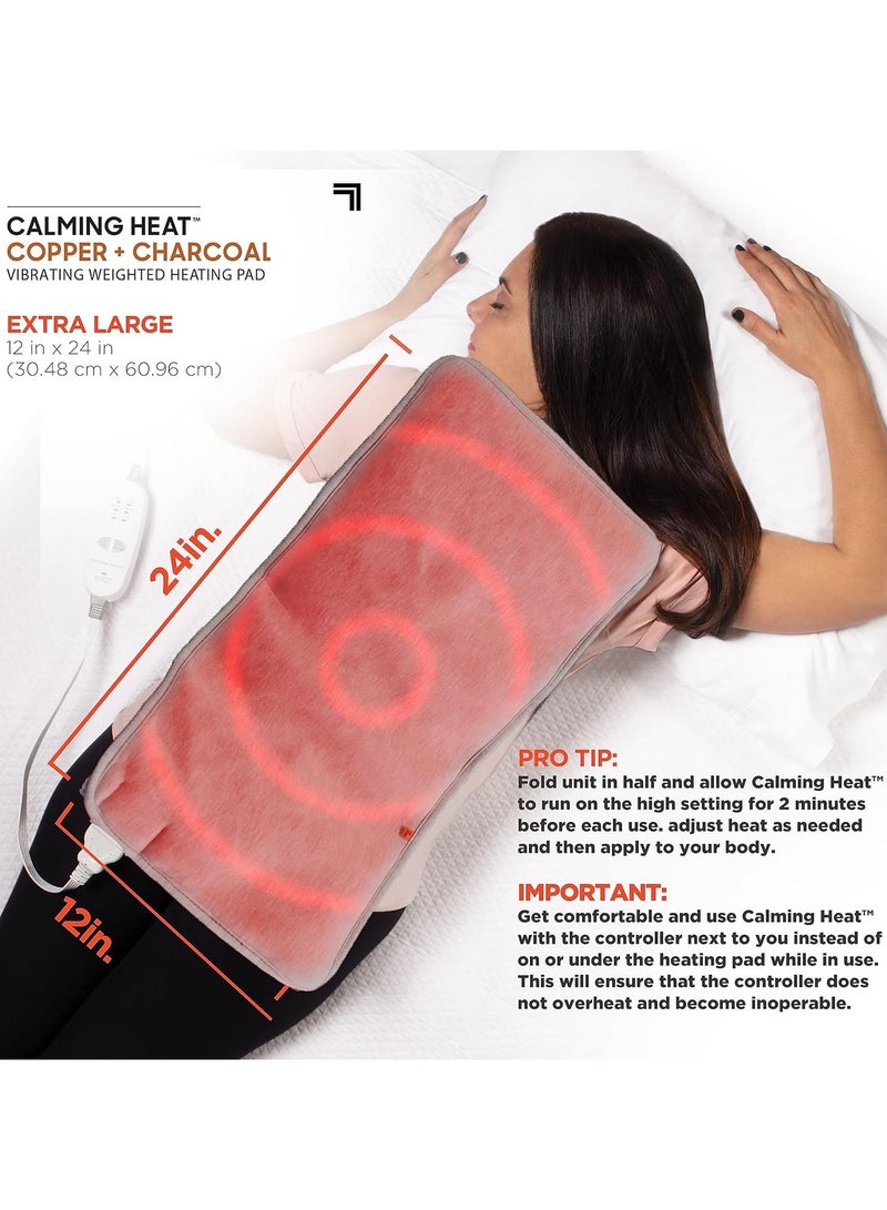 DubaiGallery Calming Heat Massaging Heating Pad - Image 2