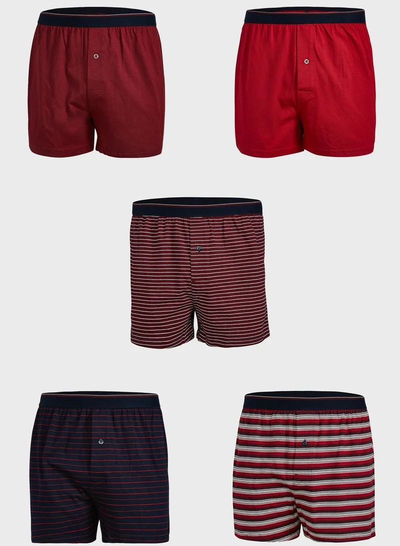 Marks & Spencer 5 Pack Assorted Boxers