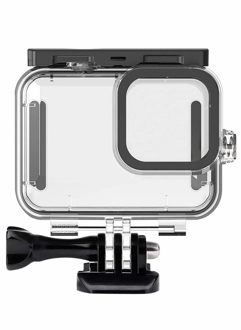 NIBEMINENT Waterproof Housing Case for GoPro Hero 9/10(2021), 45m Diving Protective with Mount & Thumbscrew  - Image 1