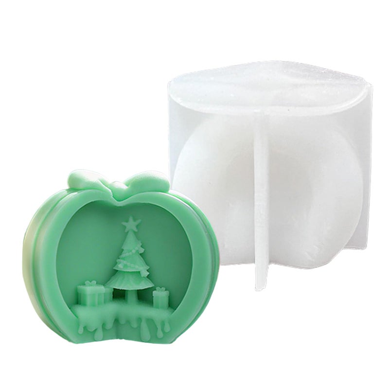 Snake Fruit Christmas Tree Silicone Mold For Soap Chocolate Baking - Image 2