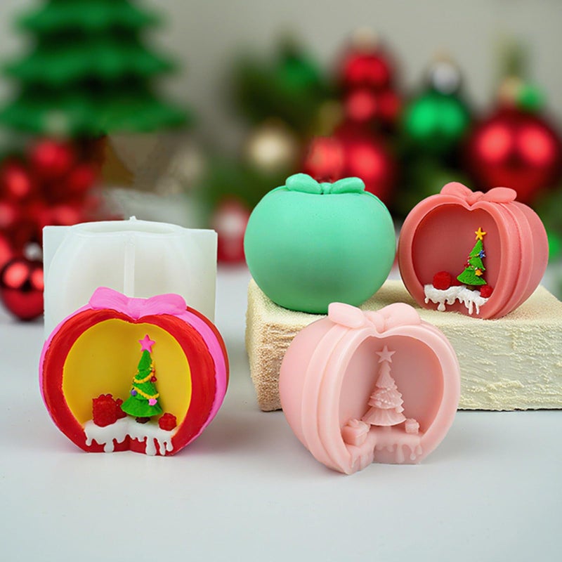 Snake Fruit Christmas Tree Silicone Mold For Soap Chocolate Baking - Image 5