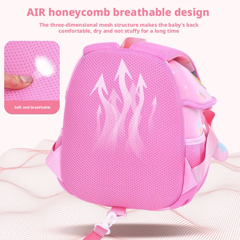 Cute Cartoon Kids Backpack, Neoprene, Lightweight & Waterproof - Image 3