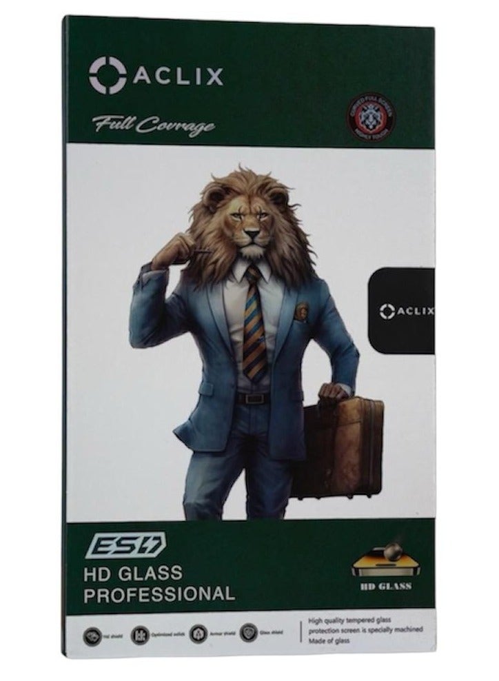 أكاليكس واقي شاشة من الزجاج المقسى 5D مصمم لهاتف OnePlus Nord 2، تغطية كاملة للشاشة من الحافة إلى الحافة وخالية من الفقاعات - Image 2