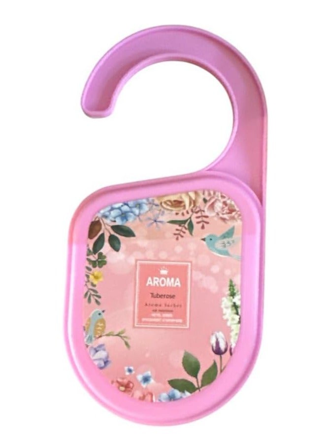 Spaceshoop Fragrance Sachet, Calming and Refreshing Scent, Drawer and Closet Air Freshener (Pink)