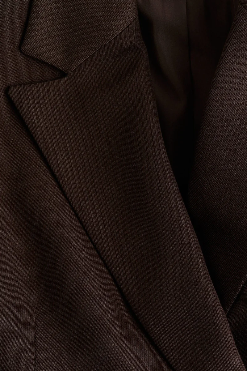 اتش اند ام فستان بليزر بصف أزرار مزدوج