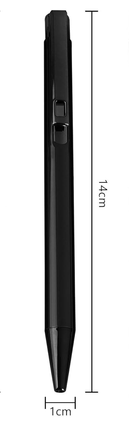 worison Elegant Slim Metallic Retractable Ballpoint Pens Smooth, Sturdy Ideal for Gifting (Black, Pack of 1) - Image 4
