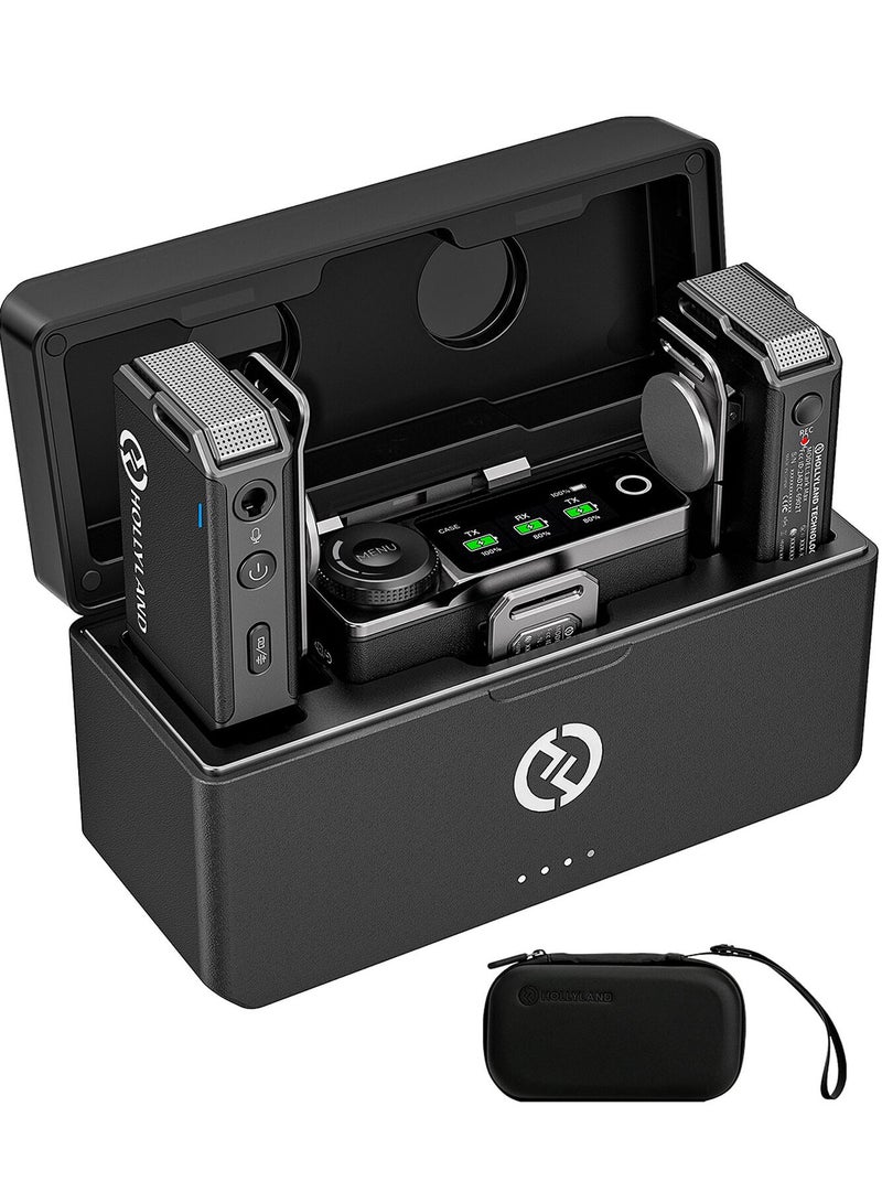 Hollyland Wireless Microphone Lark Max DUO (Black) - Image 1