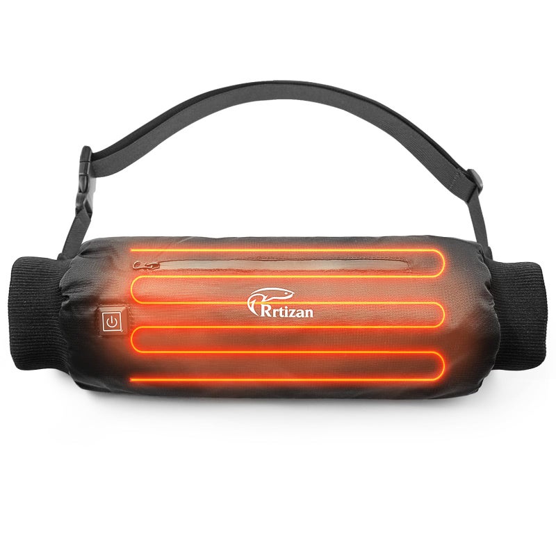 Rrtizan Heated Hand Warmer Pouch,Hand Warmers Poucn with 3 Levels Heating, Ideal for Football, Camping,Hunting, Portable and Waterproof Football Hand Warmer Hand Muff (No Power Bank) - Image 1