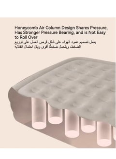 Generic Outdoor Camping Waterproof Air Mattress Fast Auto Inflatable Bed Portable Home Inflatable Sofa Bed Built-in Electric Pump Inflatable Outdoor Mat for Tent Camping Car Truck  - Image 5