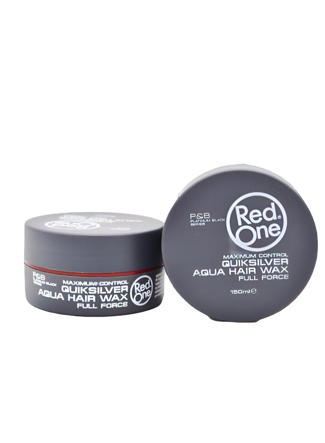 ريد وان كويك سيلفر أكوا شمع الشعر كامل القوة 150 مل