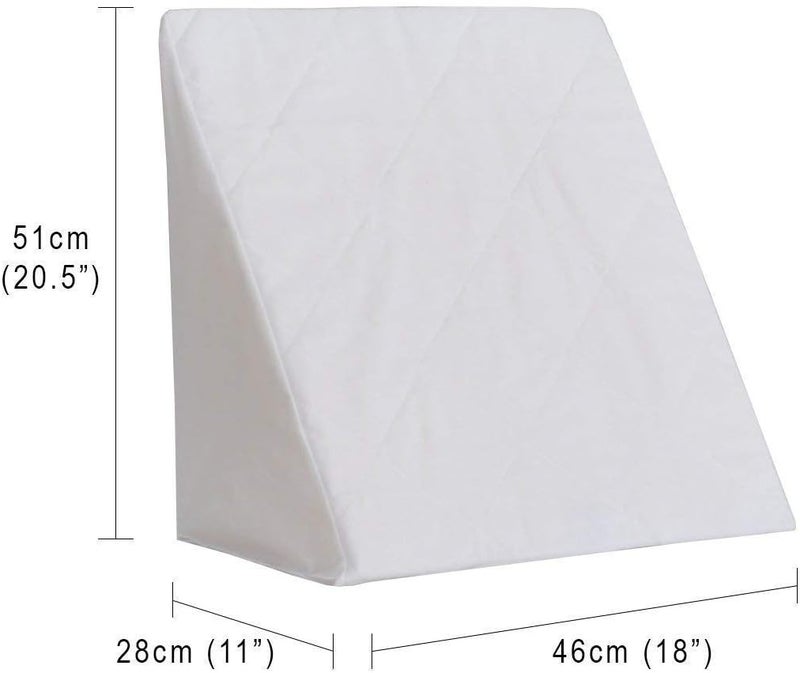 COMFORTNIGHTS Introducing the Bed Wedge size 20x18x11 with a washable quilted poly cotton cover Upgrade to the Bed Wedge now and experience the ultimate in comfort and support - Image 2