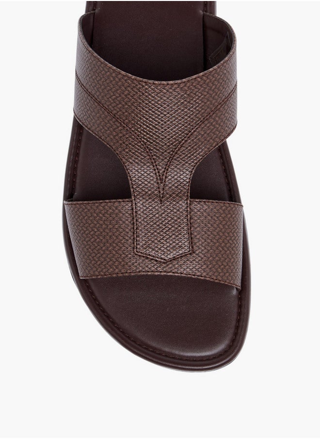 LBL by Shoexpress Textured Slip-On Arabic Sandals  - Image 3