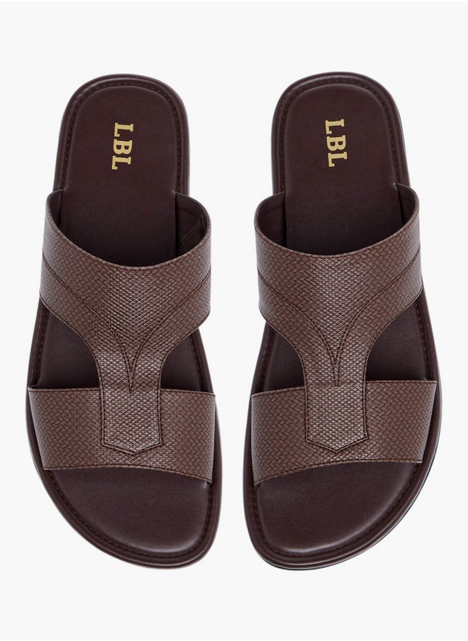 LBL by Shoexpress Textured Slip-On Arabic Sandals  - Image 1