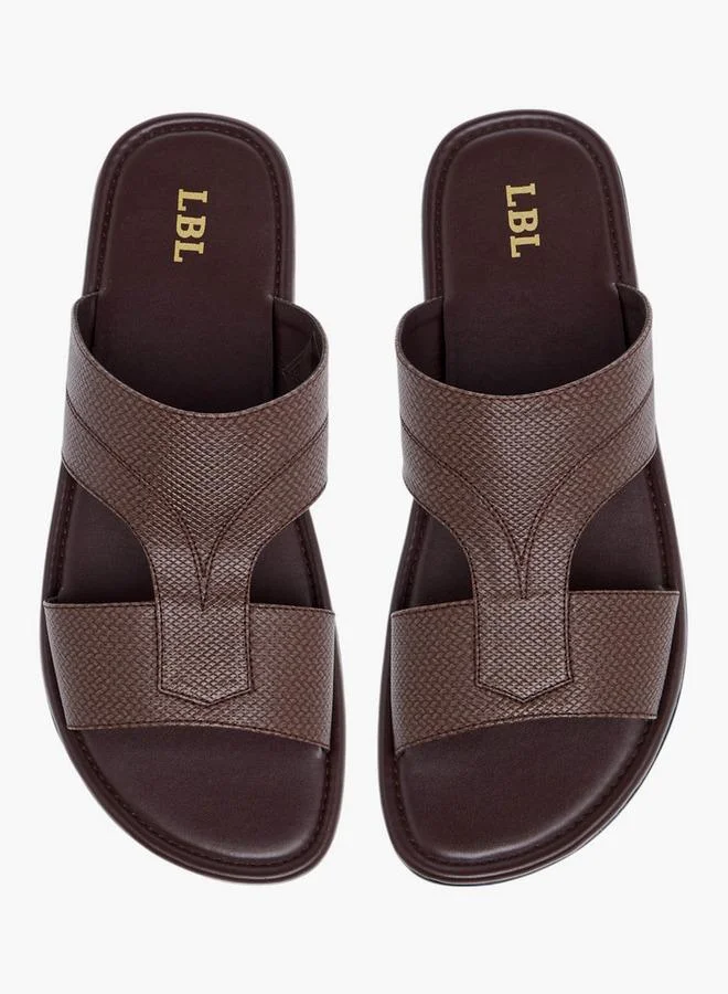 LBL by Shoexpress Textured Slip-On Arabic Sandals