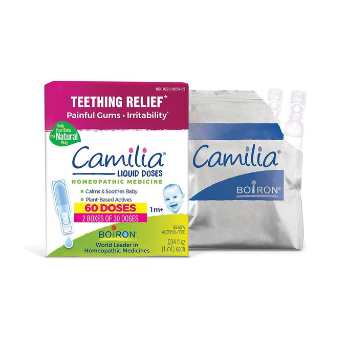 Boiron Camilia Teething Drops For Daytime And Nighttime Relief Of Painful Or Swollen Gums And Irritability In Babies 60 Count - Image 4