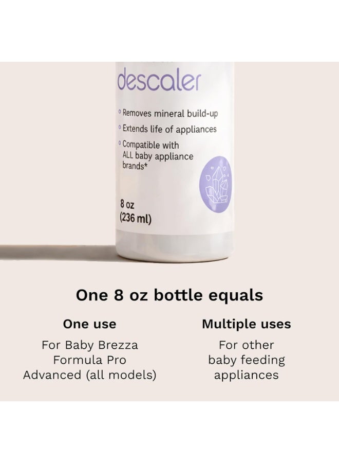 Baby Brezza Descaler 8 oz. Made in USA. Universal Descaling Solution for Baby Brezza and other baby appliances. Removes mineral build-up and extends your machineâ€™s lifespan - Packaging May Vary - Image 5