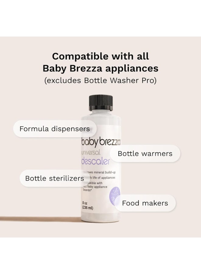 Baby Brezza Descaler 8 oz. Made in USA. Universal Descaling Solution for Baby Brezza and other baby appliances. Removes mineral build-up and extends your machineâ€™s lifespan - Packaging May Vary - Image 4