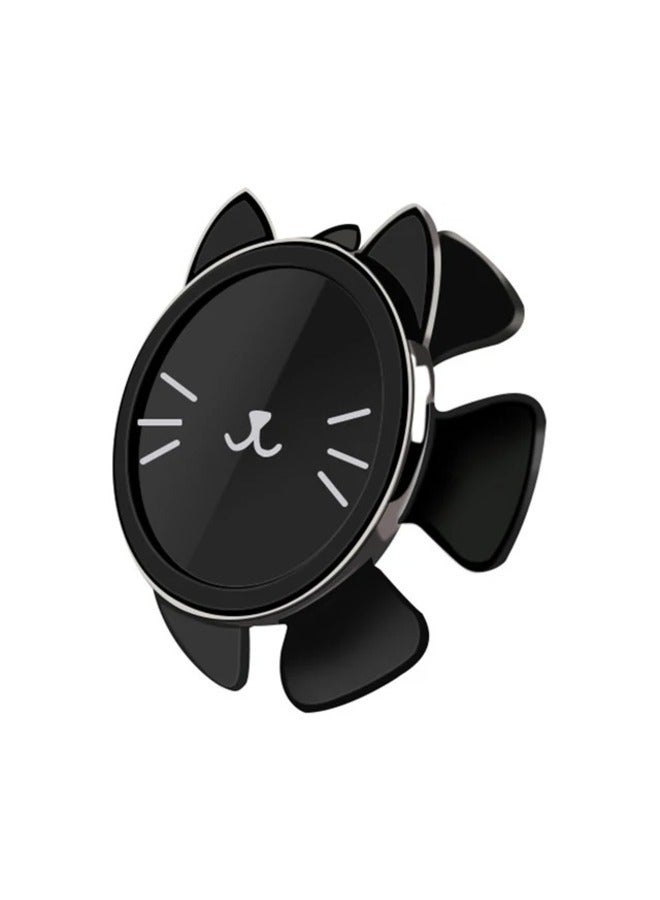 ingenuity Magnetic Car Phone Holder Steering Wheel Mobile Smartphone Stand Magnet Support Cell In Car - Image 1