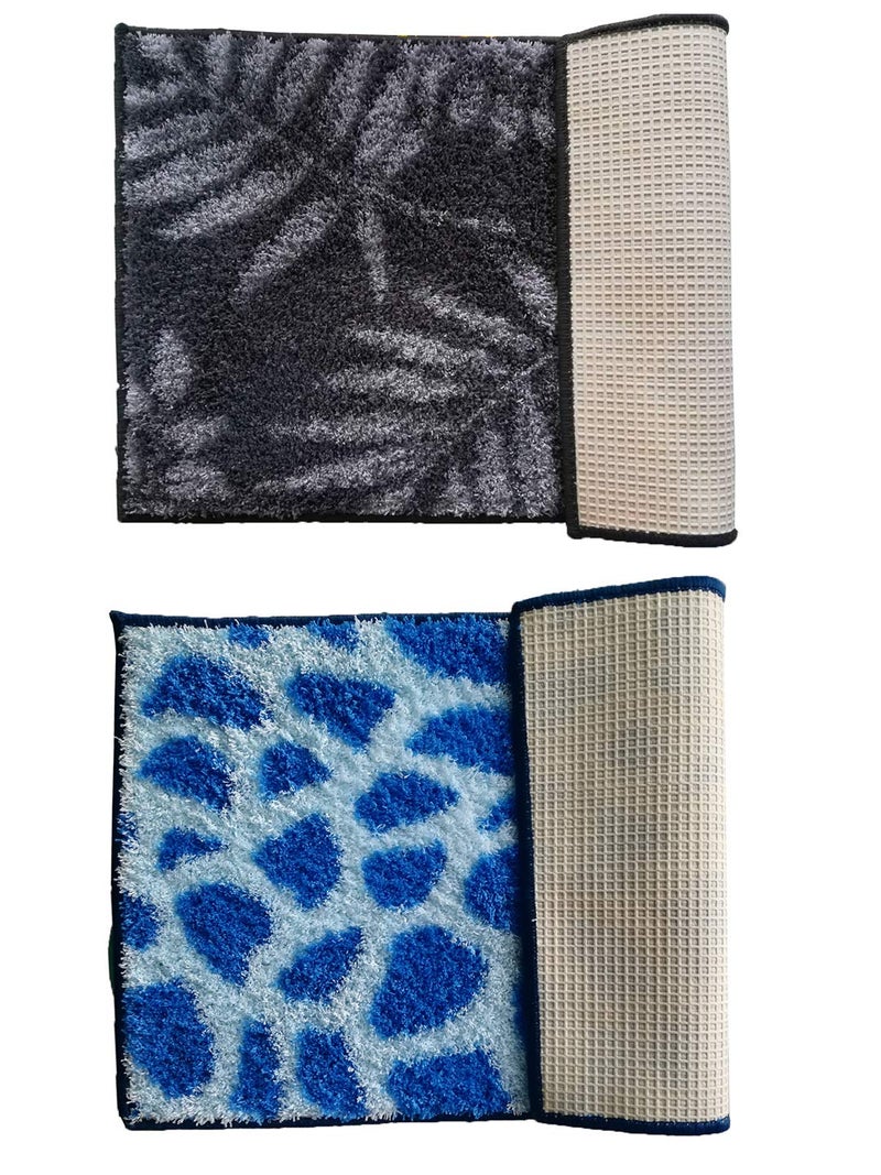 Athom Trendz Soft Anti Slip Easy Home Bath Mat, 38 X 58 Cm, Multicolour - Image 3