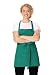 Chef Works Unisex Three Pocket Apron Kelly Green One Size - Image 2
