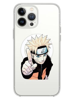 Magnetic Case for iPhone 13 Pro Max 6.7-inch Compatible with MagSafe Wireless Charging, Shockproof Phone Bumper Cover Anime Naruto 2