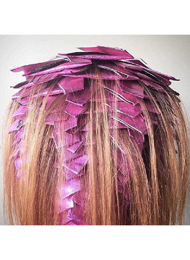 framar Magenta Pop Up Hair Foil Aluminum Foil Sheets Hair Foils For Highlighting 500 Foil Sheets - Image 5