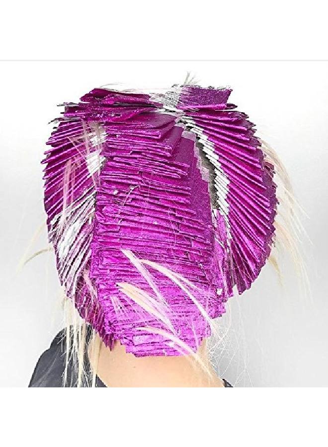 framar Magenta Pop Up Hair Foil Aluminum Foil Sheets Hair Foils For Highlighting 500 Foil Sheets - Image 4
