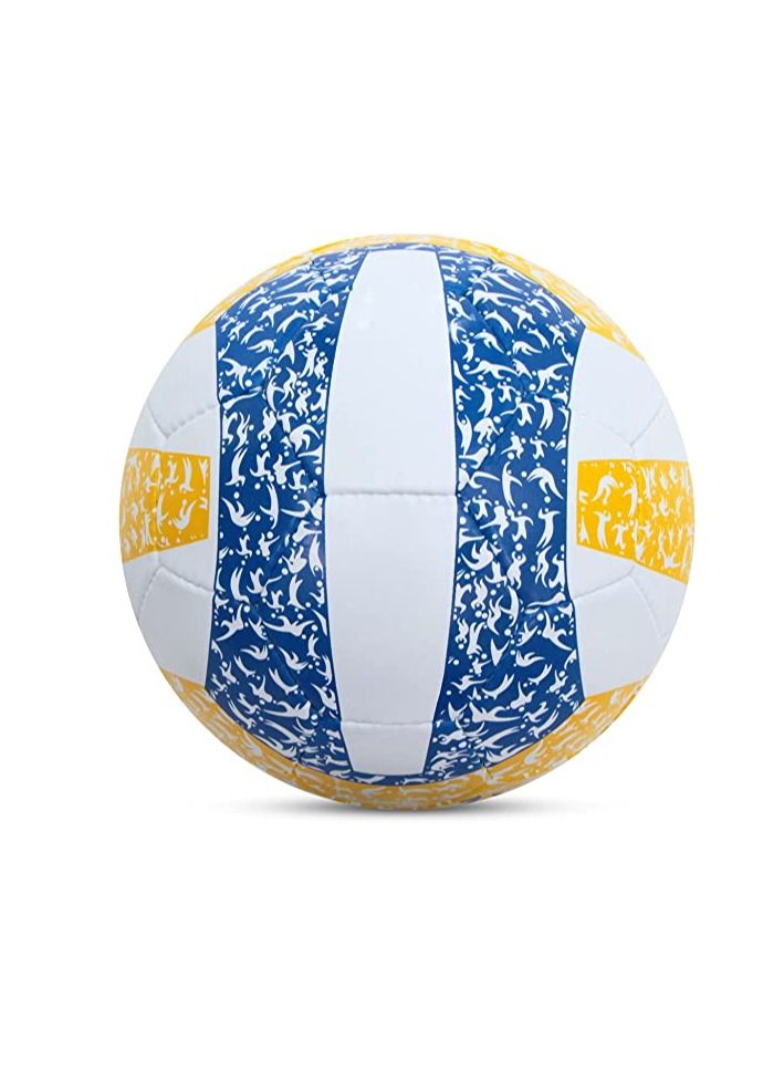 Nivia Classic Rubber Volleyball | Size: 4 | Material: Rubber | Ideal for Training/Match | 32 Panels | Hand Stitched Construction | Bladder Butyl | Suitable for: All Indoor Surface  - Image 4